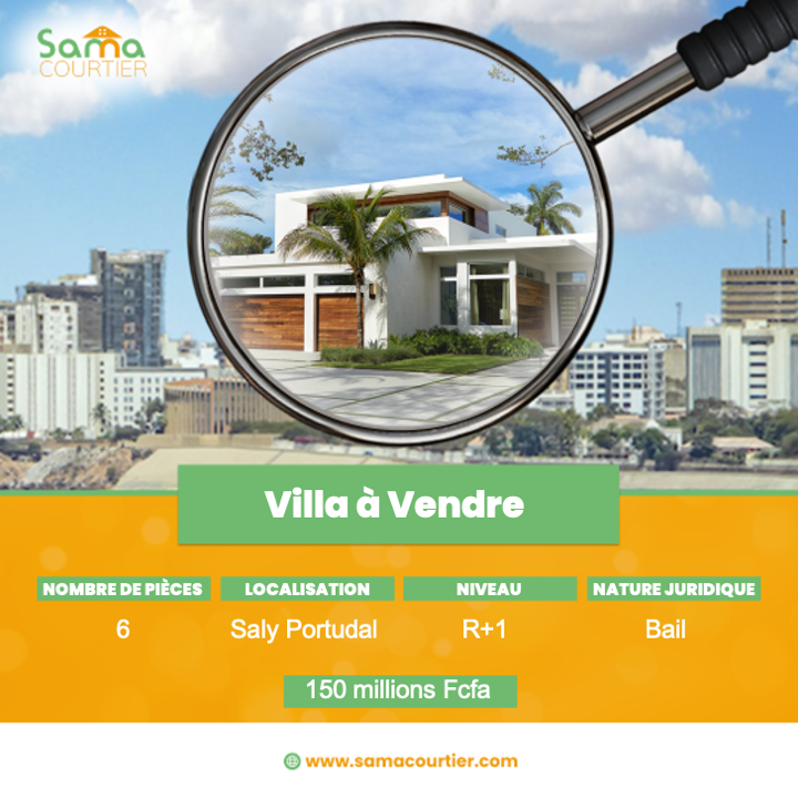 Maison à vendre Saly Sénégal